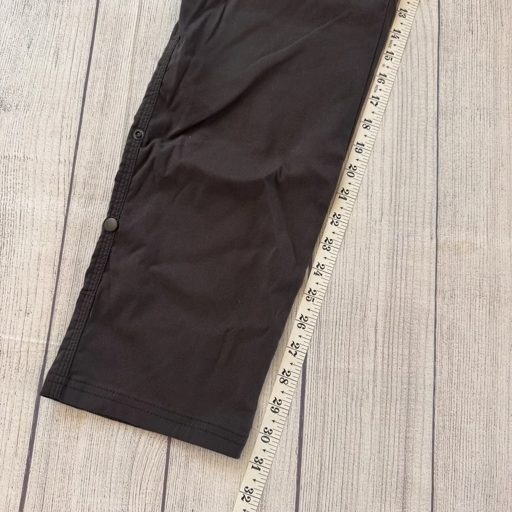 Prana Stretch Zion Cargo Pants Gray 30x32 Straight Fit Hiking Outdoor Men's